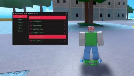 King Legacy GUI