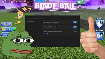Auto Spam Party, TP & Follow Ball (Cyhy Hub)