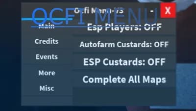 Ocfi Menu STVSR