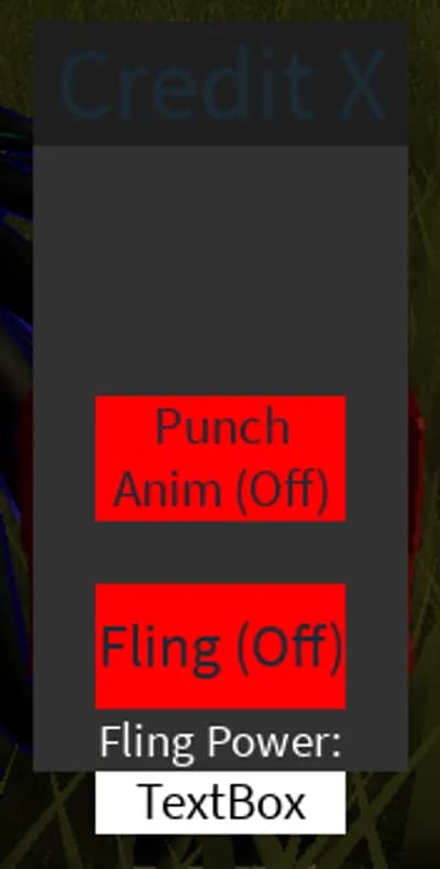 Touch fling script