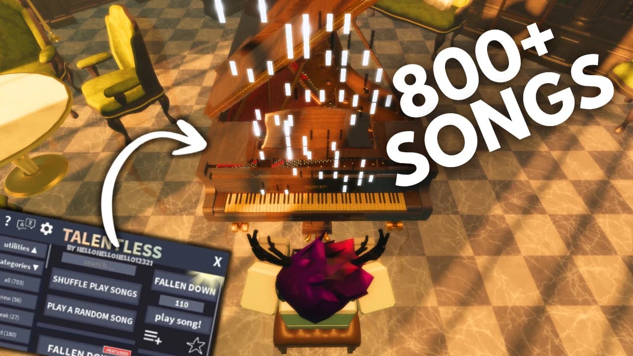 OVERPOWERED PIANO AUTOPLAY | 800+ SONGS | UNIVERSAL & FREE