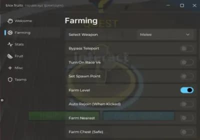 OP FREE GUI (AUTO FARM, AUTO CHESTS, KILL AURA, AND MORE!)