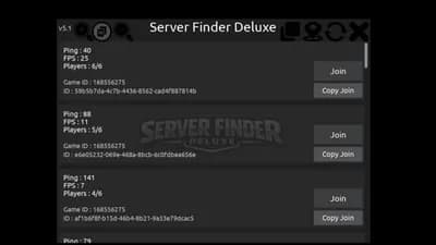 Servers Finder Deluxe