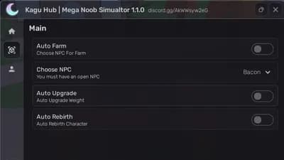 Kagu Hub Mega Noob Simulator