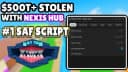 Steal A Fish - Auto Steal, Fly, Noclip, Buy, Sell, Lock, Etc