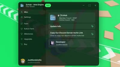 EzHub - Auto Play, Auto Farm, Kaitun Farm thumb 2