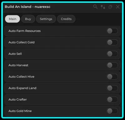 BUILD AN ISLAND SCRIPT - AUTO FARM & MORE