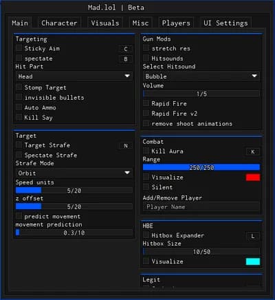 Mad.lol HVH Script