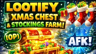 Lootify XMAS - Christmas Auto Chest & Stocking Farm LIVE HUD thumb 4