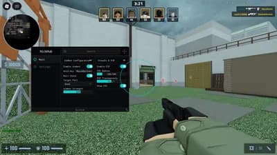 Nickhub Esp And Aimbot and Team Check And WallCheck