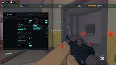 NickHub OP AIMBOT AND ESP  SPEED AND OTHER FEATURE