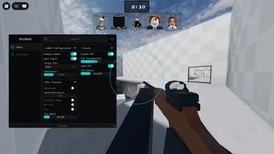 NickHub ESP AND AIMBOT FLy Speed inf jump and other