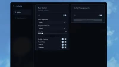 Isotopia UI Library