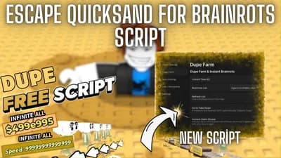 Dupe, Instant Brainrots, Auto Upgrade Base, Auto Buy