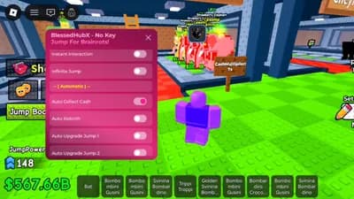 Jump For Brainrots! | Blessed Hub | Keyless