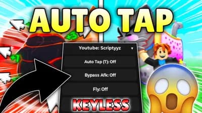 1 STEP KEY - AUTO TAP, FLY, BYPASS AFK - OP Script