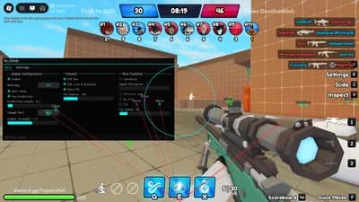 Nickhub Esp Box Rgb Esp Line Aimbot Fly Speed And Other