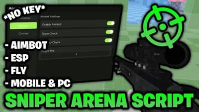 KilHub 2.0 | Sniper Arena (AIMBOT/ESP/NOCLIP/TRIGGER/FLY)