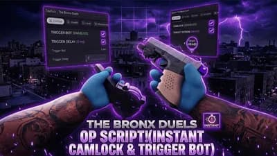UPDATED MARCH BRONX DUELS OP SCRIPT AIMBOT ESP INSTAKILL !