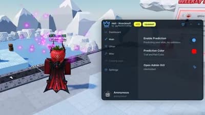 Knockout updated prediction script with clientsided admin ui