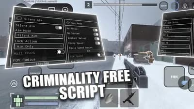 Criminality Free Script - Skin Changer, Autofarm & More