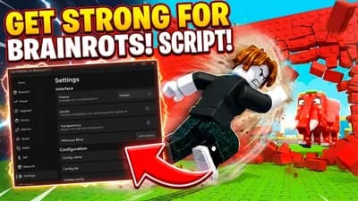 Get STRONG for Brainrots! OP SCRIPT!