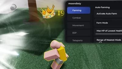 Fastest Auto Farms invisibility and 90+ feature by moondiety