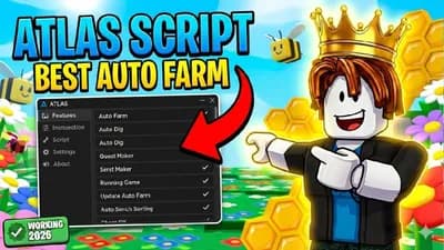 (KEYLESS) Atlas bee swarm simulator