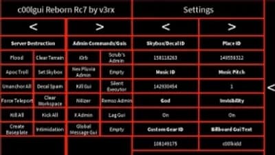 FORSAKEN FUN GUI (KEYLESS)