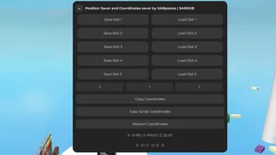 Position And Coordinates Saver | Undetected And Fast