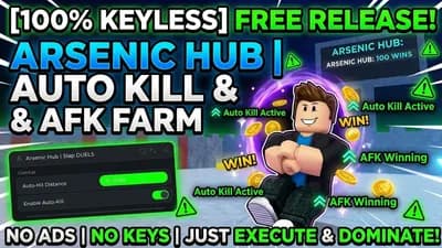 OP KEYLESS AUTOFARM ARSENIC HUB