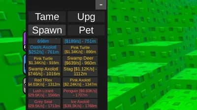 Animal List, TP to Animal, TP to Base