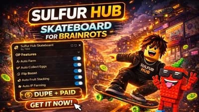 Dupe Skateboard For Brainrots