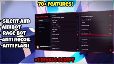 Silent Aim | RageBot | Anti Ban | Anti Aim | 70+ Features!