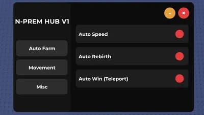 [OP] N-PREM HUB V1 | +1 Aura Speed Tsunami Escape | AUTO WIN