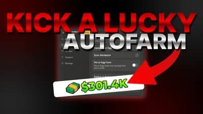Auto Kick and Farm x Kick a Lucky Block