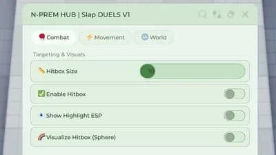 [OP] N-PREM HUB | SLAP DUELS V1 | HITBOX , ANTI-KNOCKBACK