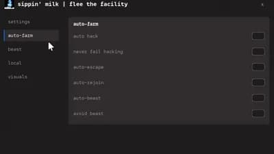 sippin' milk - flee the facility script | auto hack, escape,
