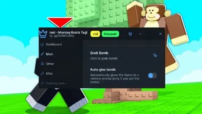 Monkey Bomb Tag Best script insane banana farm getTo LB fast