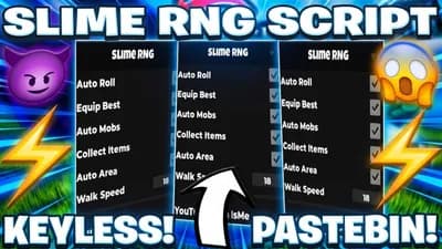 BEST Slime RNG Script 2026 🍀 Auto Farm Mobs & Infinite Roll