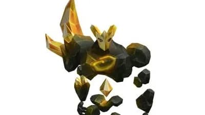 Elemental Crystal Golem Shoulder