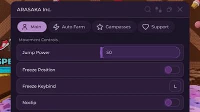 Auto Farm, Speed & More 