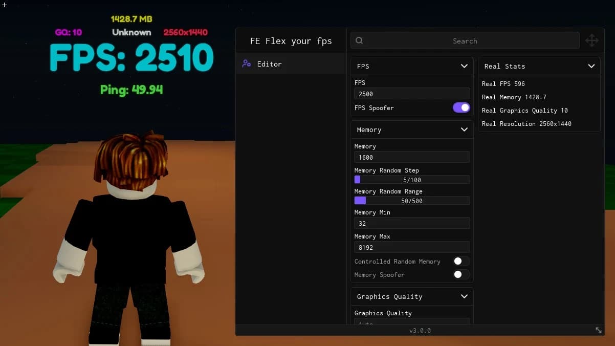FE Flex Your FPS