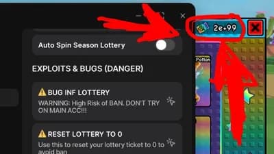 Build A Beehive BUG INFINITY LOTTERY TICKET - AUTO FARM