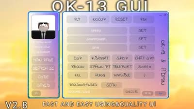 Ok13Gui V2.8
