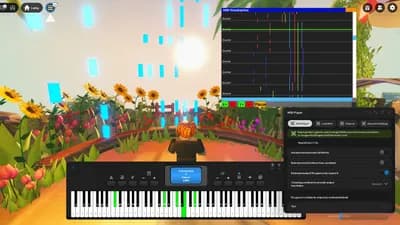 MIDI Player (Keyless, Auto piano)