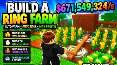 AutoFarm, AutoRoll, AutoPet, AutoCollectHoneycomb, AndMore