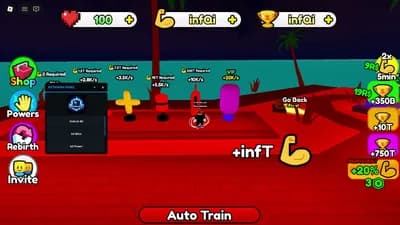 Unlock all Inf Rebirth Inf Power Inf wins 