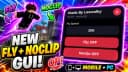 Fly & Noclip GUI | Mobile Friendly | Custom Speed | Hotkeys