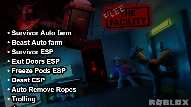 Auto Farm Beast / Survivor Auto Rejoin Anti AFK Speed ESP